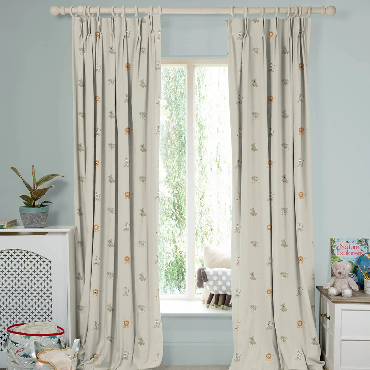 Bears Linen Made To Measure Curtains 1 Bears Linen Made To Measure Curtains