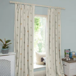 Bears Linen Made To Measure Curtains 5 Bears Linen Made To Measure Curtains -Sophie Allport crt79slm2m bears and balloons linen made to measure curtains lifestyle high res square