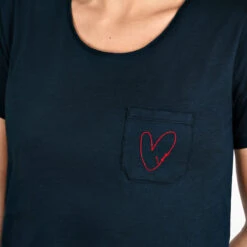 Hearts Ladies T-Shirt 11 Hearts Ladies T-Shirt -Sophie Allport ctt0134m hearts ladies t shirt medium modelled 2 cut out high res square