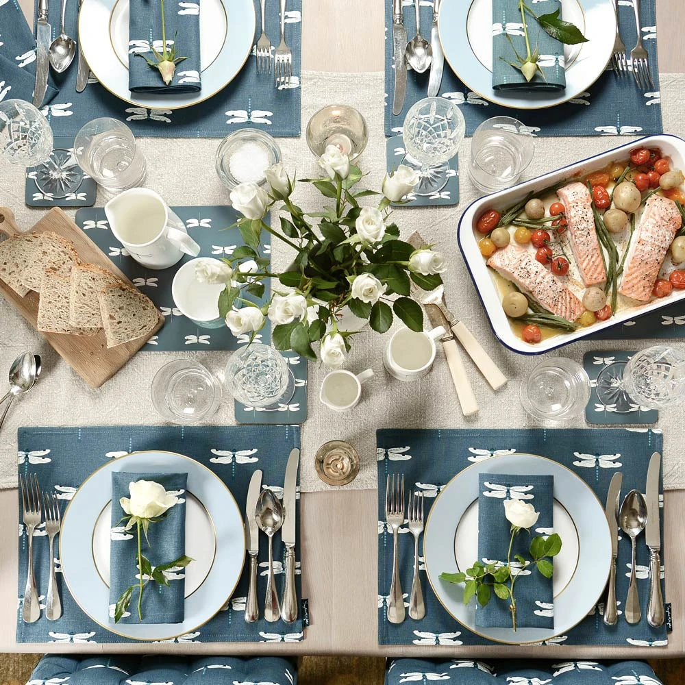 Dragonfly Fabric Placemat 2 Dragonfly Fabric Placemat - Image 2