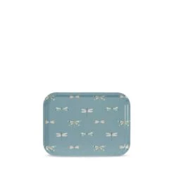 Dragonfly Serving Tray - Small -Sophie Allport dragonfly small printed tray cutout pt10926 ss23 high res square
