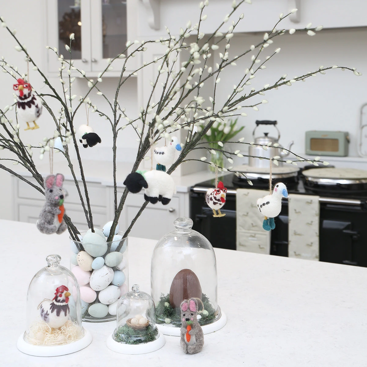 Chicken Felt Decoration 5 Chicken Felt Decoration - Image 5