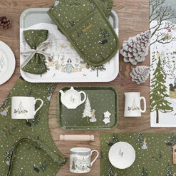 Festive Forest Nibbles Bowl -Sophie Allport festive forest kitchen and table top flatlay lifestyle high res square ac58809b b4ea 42e9 bec5 2d5708716299