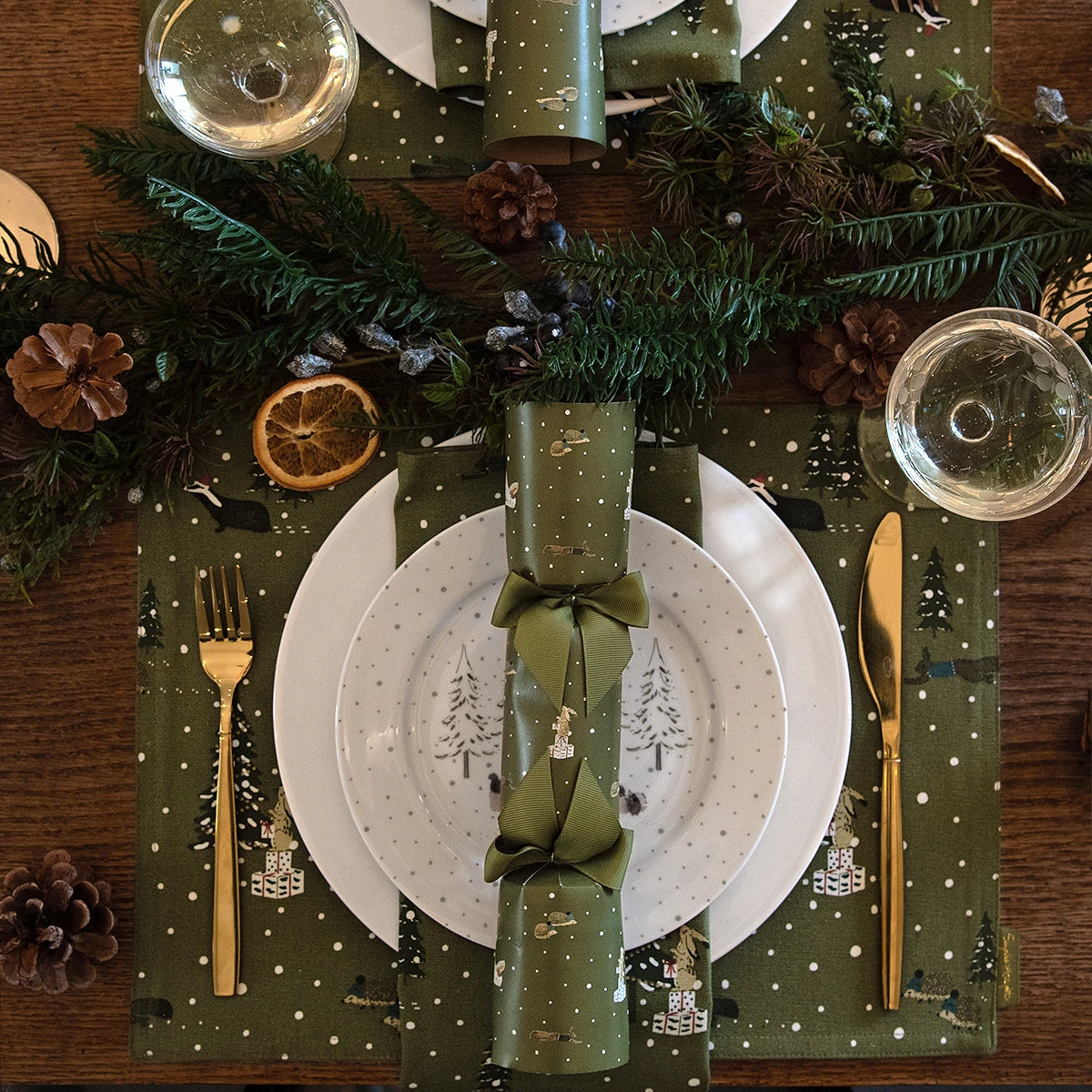 Festive Forest Napkins (Set Of 4) 7 Festive Forest Napkins (Set Of 4) - Image 7