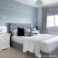 Whales Fabric By The Metre -Sophie Allport fiveatnumberthree WhalesBedding2