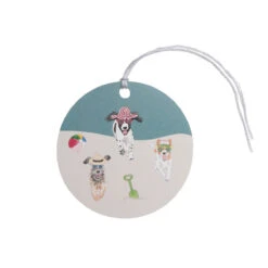 Running Dogs Gift Tags (Set Of 8)