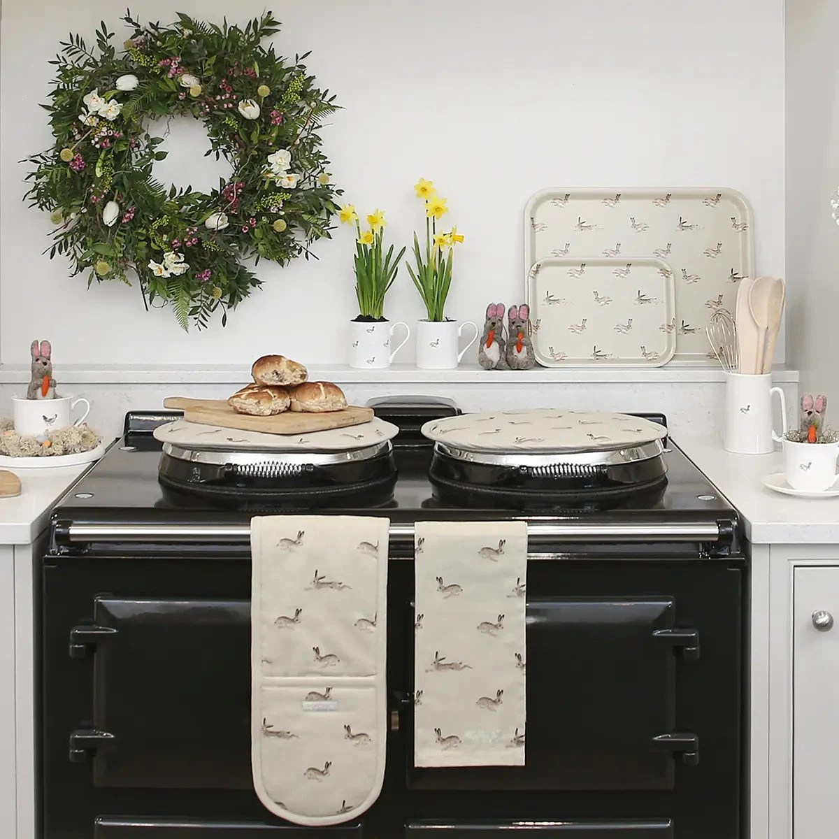 Hare Tea Towel 3 Hare Tea Towel - Image 3