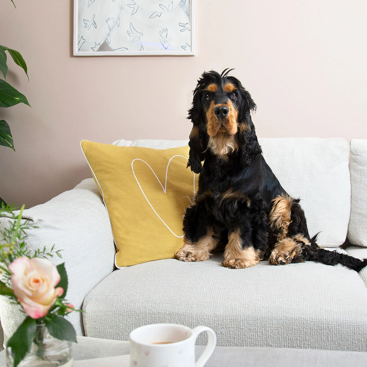 Hearts Decorative Cushion 4 Hearts Decorative Cushion - Image 4