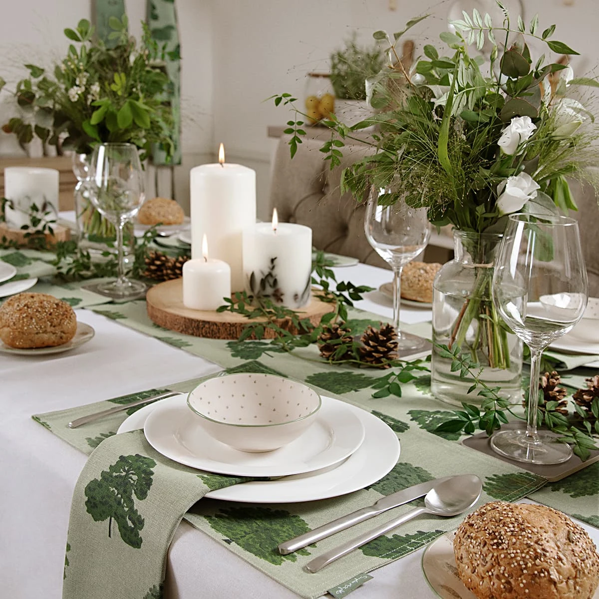 Trees Fabric Placemat 3 Trees Fabric Placemat - Image 3