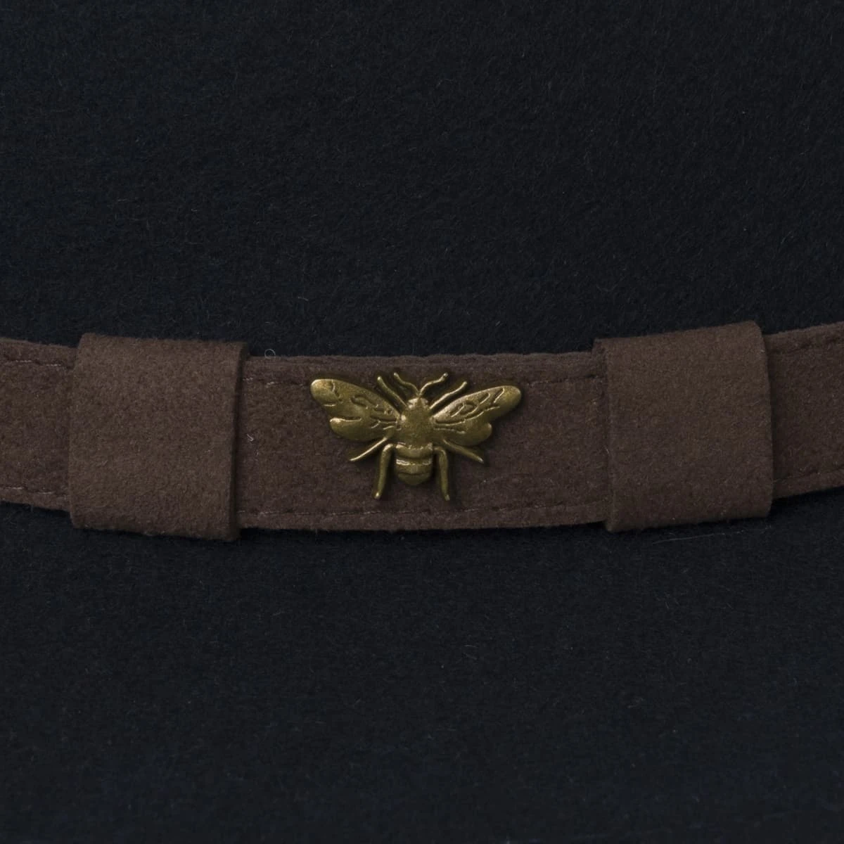 Bees Felt Fedora Hat 3 Bees Felt Fedora Hat - Image 3