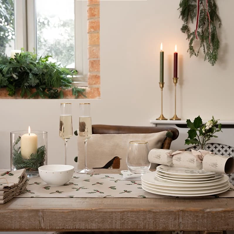 Holly & Berry Coasters (Set Of 4) 10 Holly & Berry Coasters (Set Of 4) - Image 10