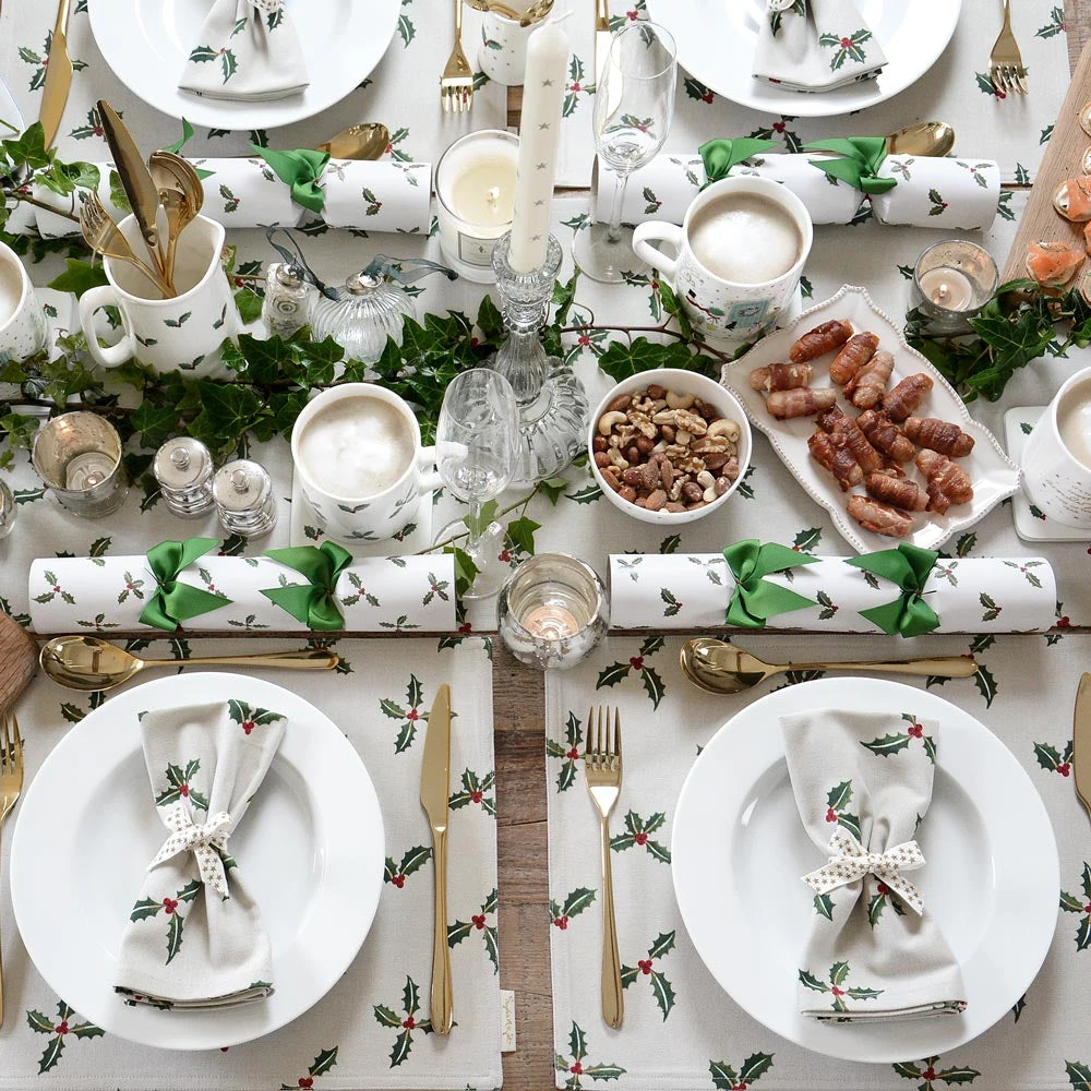 Holly & Berry Coasters (Set Of 4) 4 Holly & Berry Coasters (Set Of 4) - Image 4