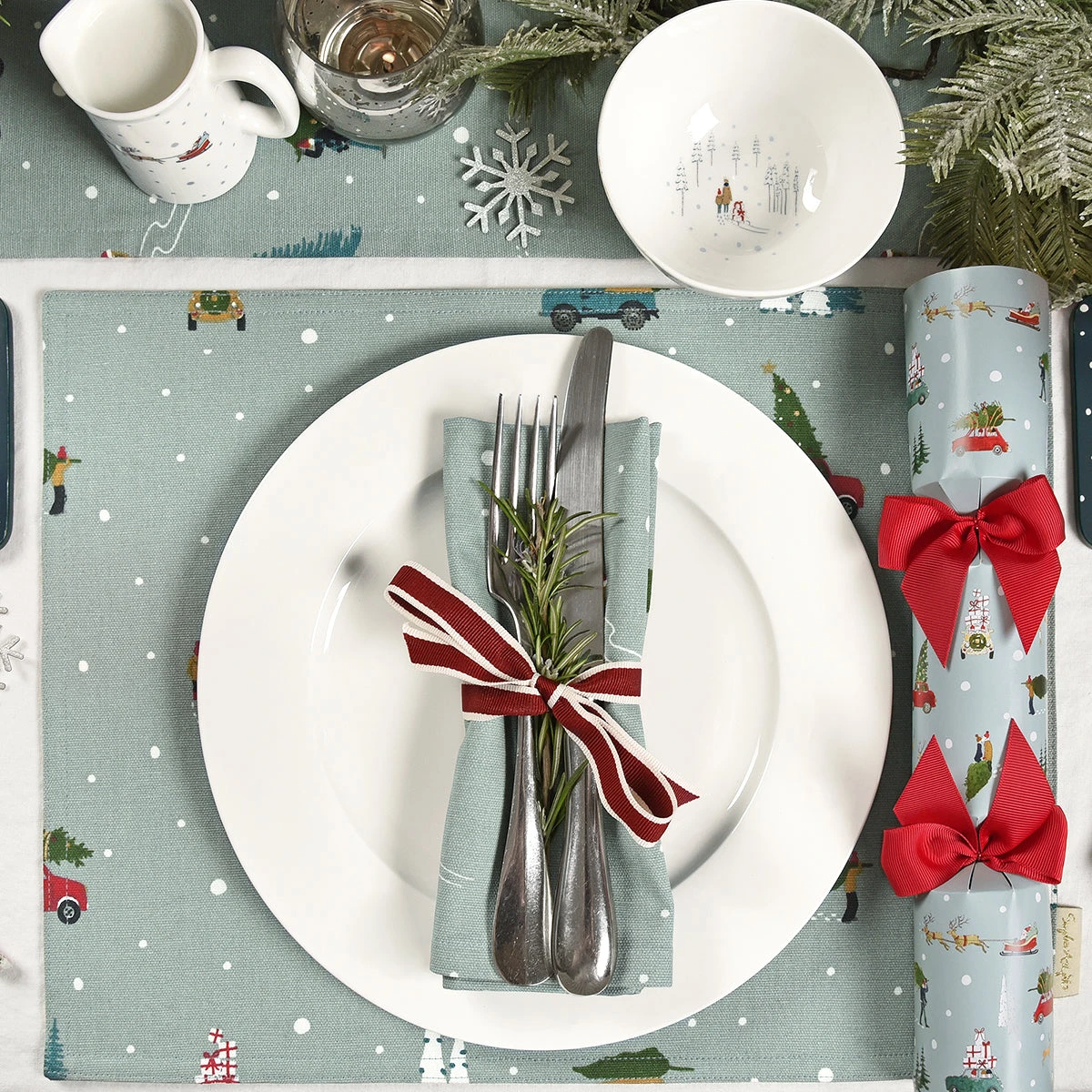 Home For Christmas Napkins (Set Of 4) 5 Home For Christmas Napkins (Set Of 4) - Image 5