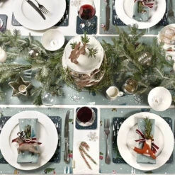 Home For Christmas Placemats (Set Of 4) 5 Home For Christmas Placemats (Set Of 4) -Sophie Allport home for christmas table setting collection lifestyle high res square 424720c3 9f52 4b49 9206 0c75c1912b6e