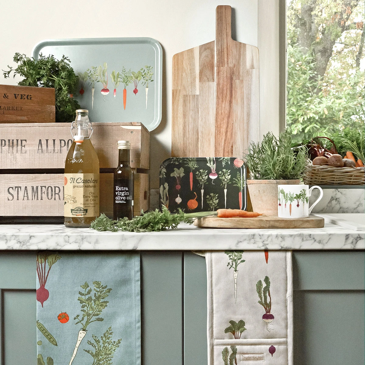 Home Grown Serving Tray - Large 2 Home Grown Serving Tray - Large - Image 2