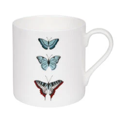 Butterflies Solo Mug 7 Butterflies Solo Mug -Sophie Allport im6604 butterflies mug large solo cut out high res square