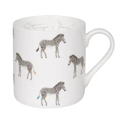 Zebra Mug -Sophie Allport im6703 zebra mug large cut out high res square