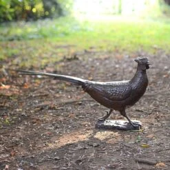 Pheasant Bronze Sculpture