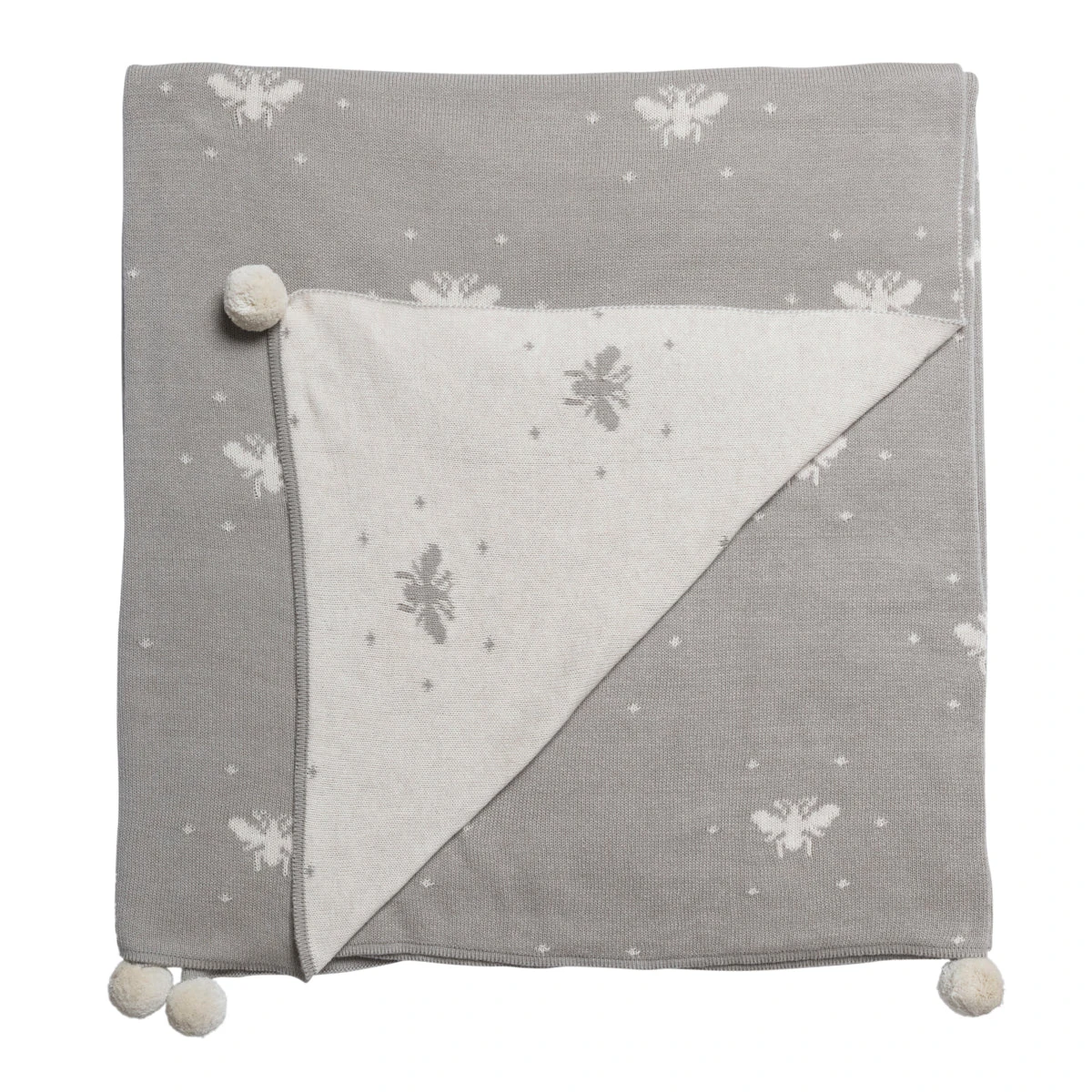 Bees Knitted Throw 1 Bees Knitted Throw