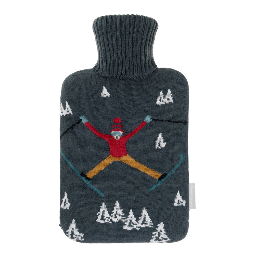 Skiing Hot Water Bottle 1 Skiing Hot Water Bottle