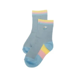 Princess Fairies Kids Socks (Set Of 2) -Sophie Allport kss92k princess fairies statement socks kids 2 cut out high res square