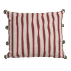 Robin Linen Blend Embroidered Cushion -Sophie Allport lin101401 robins cushion 2 cut out high res square