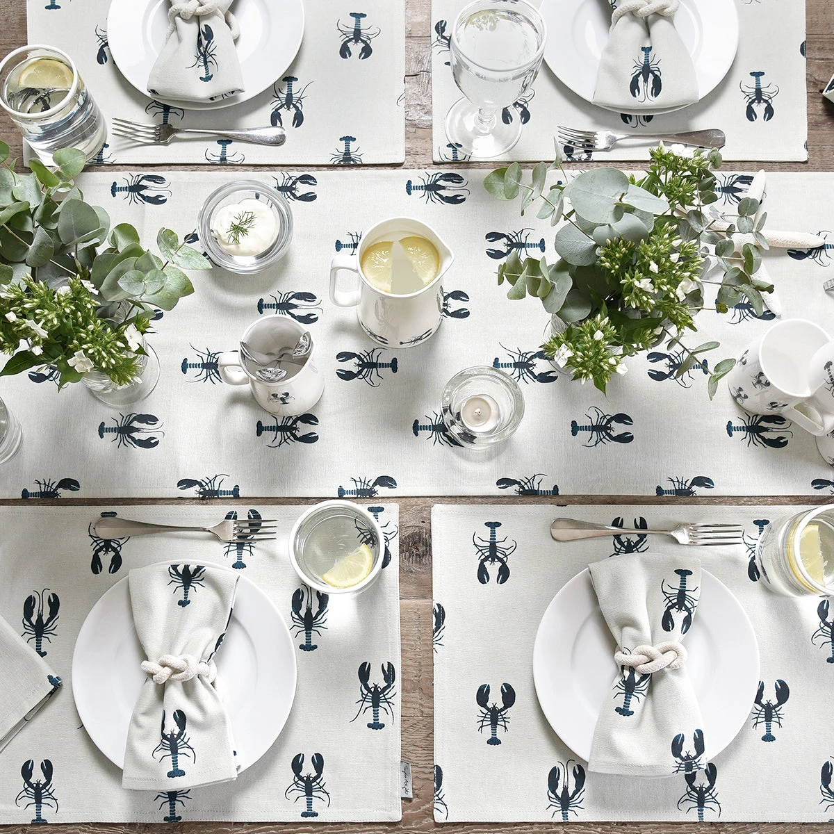 Lobster Napkins (Set Of 4) 3 Lobster Napkins (Set Of 4) - Image 3