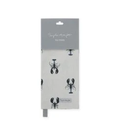 Lobster Tea Towel -Sophie Allport lobster teatowel cutout all68601 ss23 square