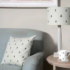 Bees Cushion -Sophie Allport lsd36726 bees drum lamp shade lifestyle high res