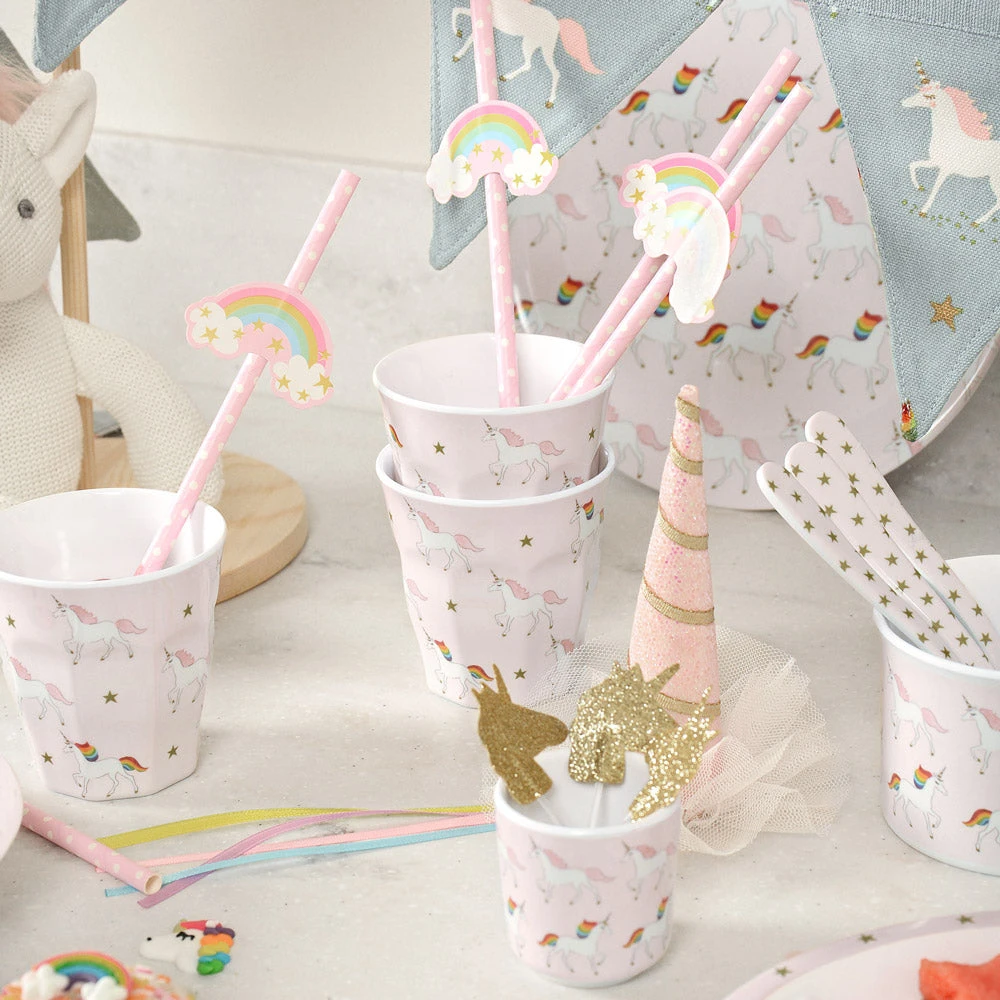 Unicorn Childrens Melamine Beaker 1 Unicorn Childrens Melamine Beaker