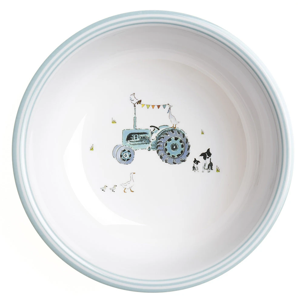 On The Farm Childrens Melamine Bowl 1 On The Farm Childrens Melamine Bowl