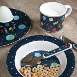 Space Childrens Melamine Set -Sophie Allport mcs6201 space melamine breakfast set lifestyle high res square Copy