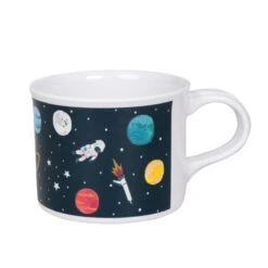 Space Childrens Melamine Set -Sophie Allport mcs6201 space melamine set cup cut out high res square