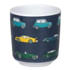 Cars Childrens Melamine Set -Sophie Allport mcs9101 cars melamine egg cup cut out high res square