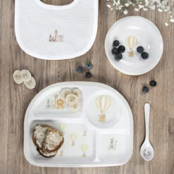 Bears & Balloons Childrens Baby Spoon 6 Bears & Balloons Childrens Baby Spoon -Sophie Allport mdp7927 mbl79142 mbs7914 all79500b bears and balloons melamine divider plate bowl spoon and baby bib lifestyle high res square 070c4b5e 97ac 48cb be9f bc16f0ab79b5
