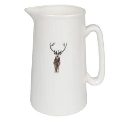 Highland Stag Jug -Sophie Allport mj2903 highland stag large jug square cut out high res web image