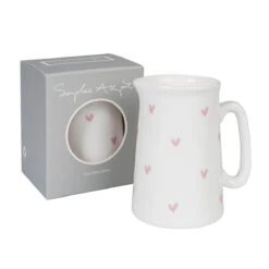 Hearts Jug -Sophie Allport mj3401 hearts small jug with box cut out high res web image 1 445309e3 907c 4550 b6a3 bb092513da14