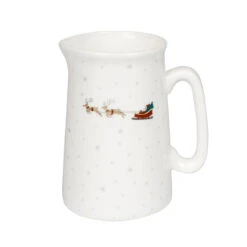 Home For Christmas Jug -Sophie Allport mj6001 home for christmas small jug cut out high res square