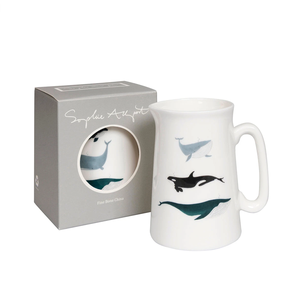Whales Jug - Small 3 Whales Jug - Small - Image 3