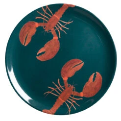 Lobster Melamine Dinner Plate