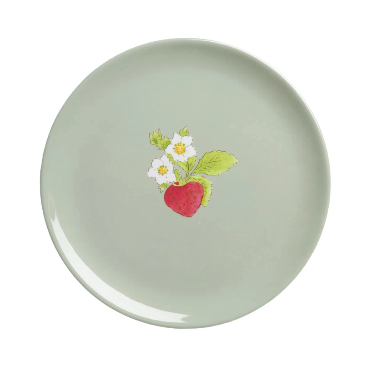Strawberries Melamine Side Plate 2 Strawberries Melamine Side Plate - Image 2