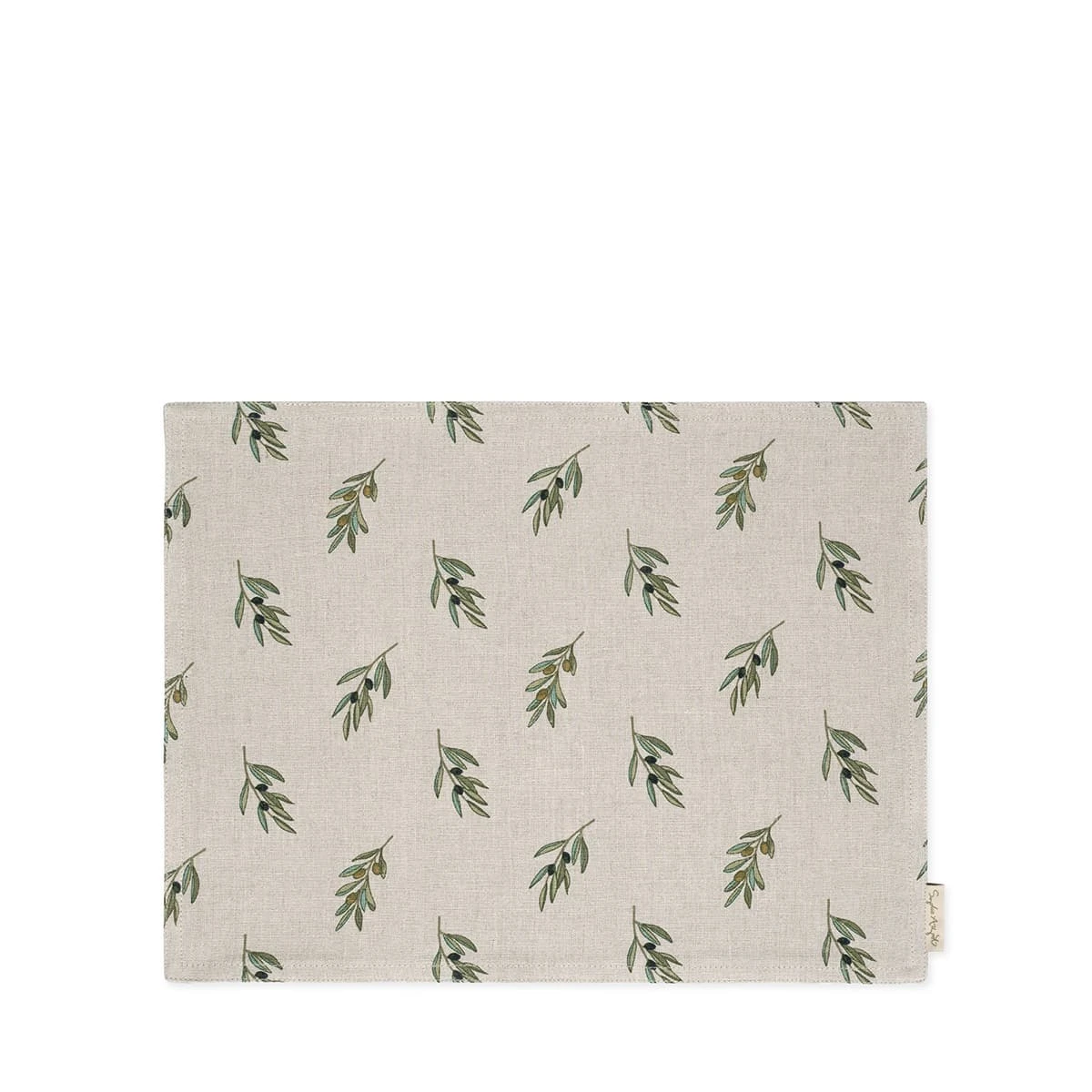 Olive Linen Placemat (Set Of 2) 7 Olive Linen Placemat (Set Of 2) - Image 7
