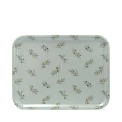 Olive Serving Tray - Large -Sophie Allport olive branch large printed tray cutout pt10745 ss23 high res square