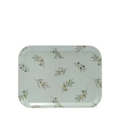 Olive Serving Tray - Small -Sophie Allport olive branch small printed tray cutout pt10726 ss23 high res square