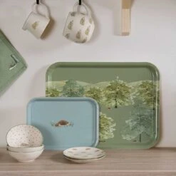 Hedgehogs Stoneware Nibbles Bowl -Sophie Allport parkland trees and hedgehogs kitchen collection high res square 1cae9a66 224e 41b4 afaf f8f307a5a7ab