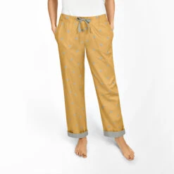 Elephant Ladies Pyjama Bottoms -Sophie Allport pbbc54s m l zsl elephant ladies pyjama bottoms modelled cut out high res square