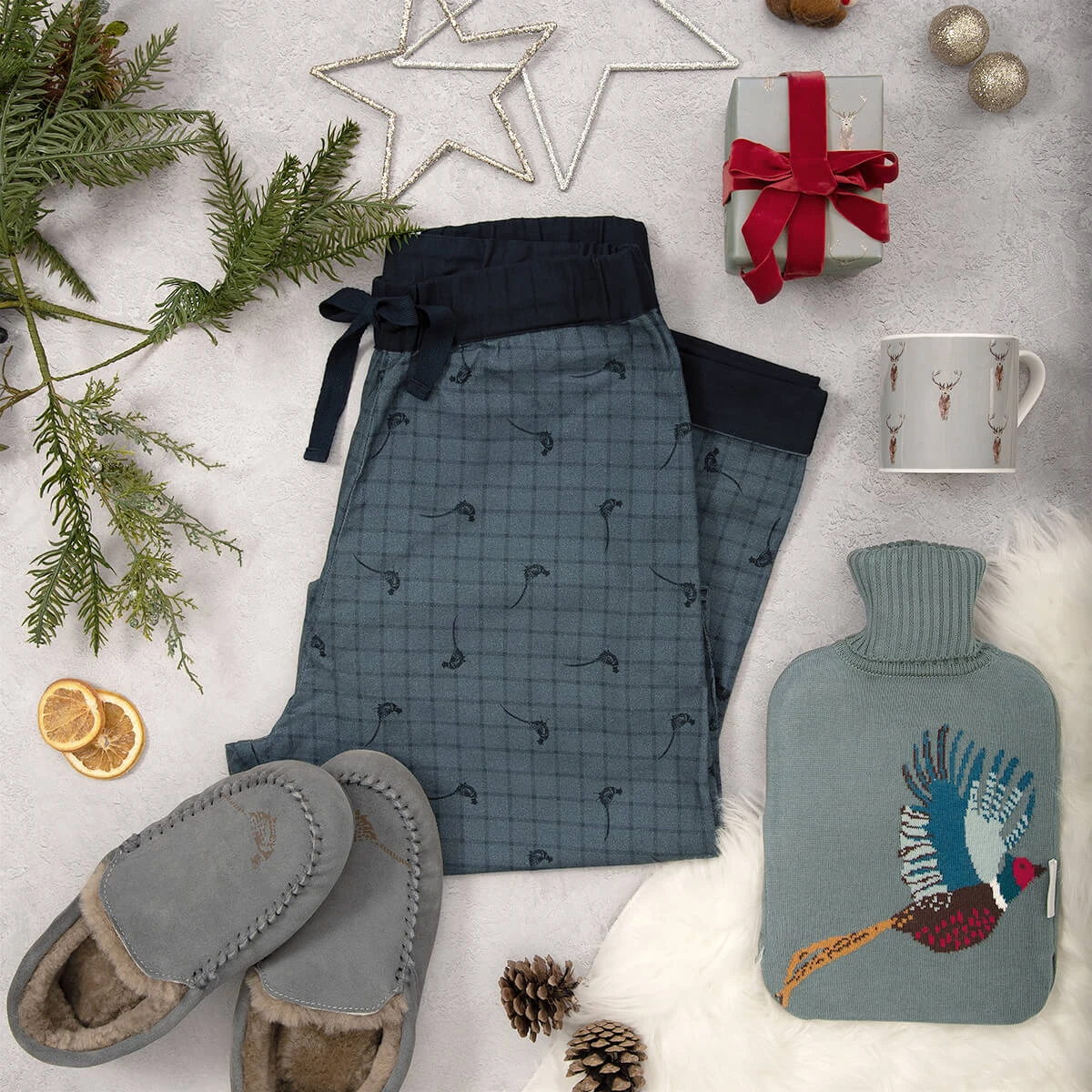 Pheasant Mens Loafer Slippers 2 Pheasant Mens Loafer Slippers - Image 2