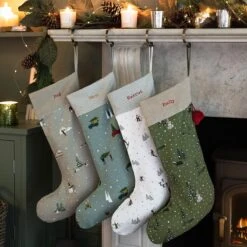 Skiing Christmas Stocking -Sophie Allport personalisation stockings lifestyle aw22 1 square 67aa8e75 34cc 4001 b1ef 0ab1dfe23dc1