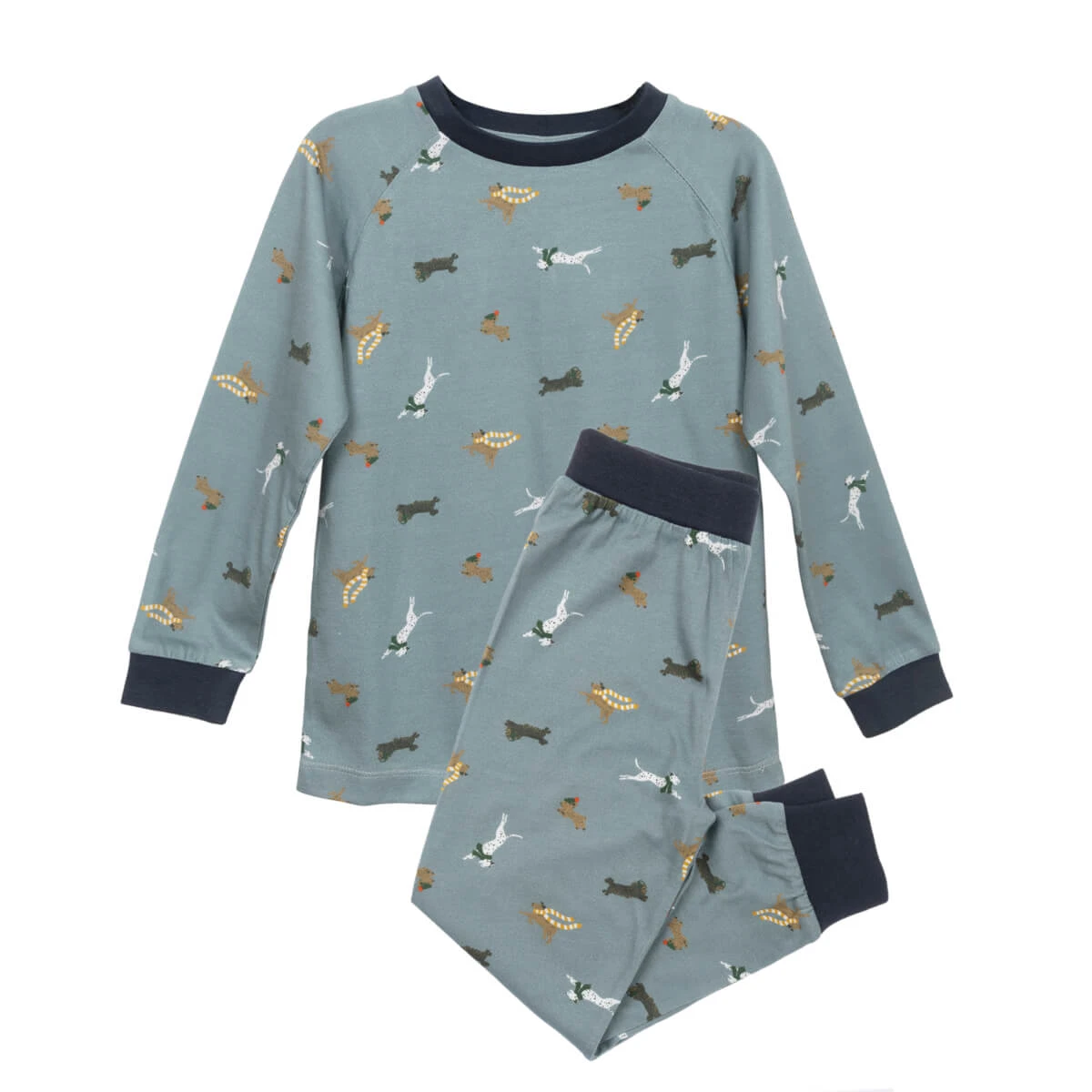 Running Dogs Kids Pyjamas 2 Running Dogs Kids Pyjamas - Image 2