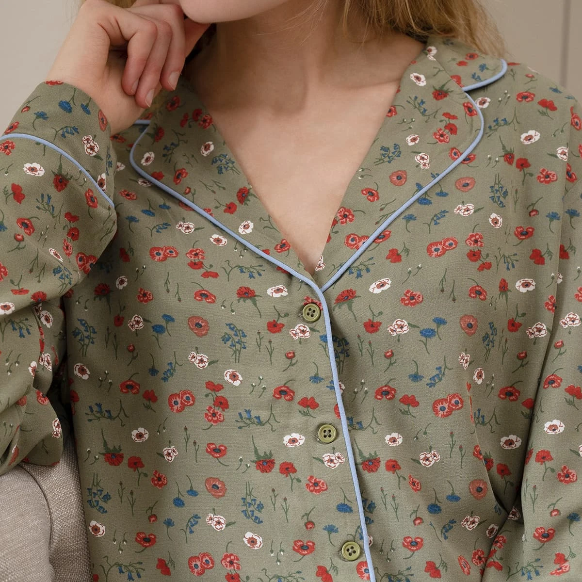 Poppy Meadow Ladies Pyjama Set 1 Poppy Meadow Ladies Pyjama Set